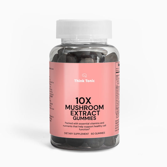 Welcome to Think Tonic: Unveiling the 10X Mushroom Extract Gummies